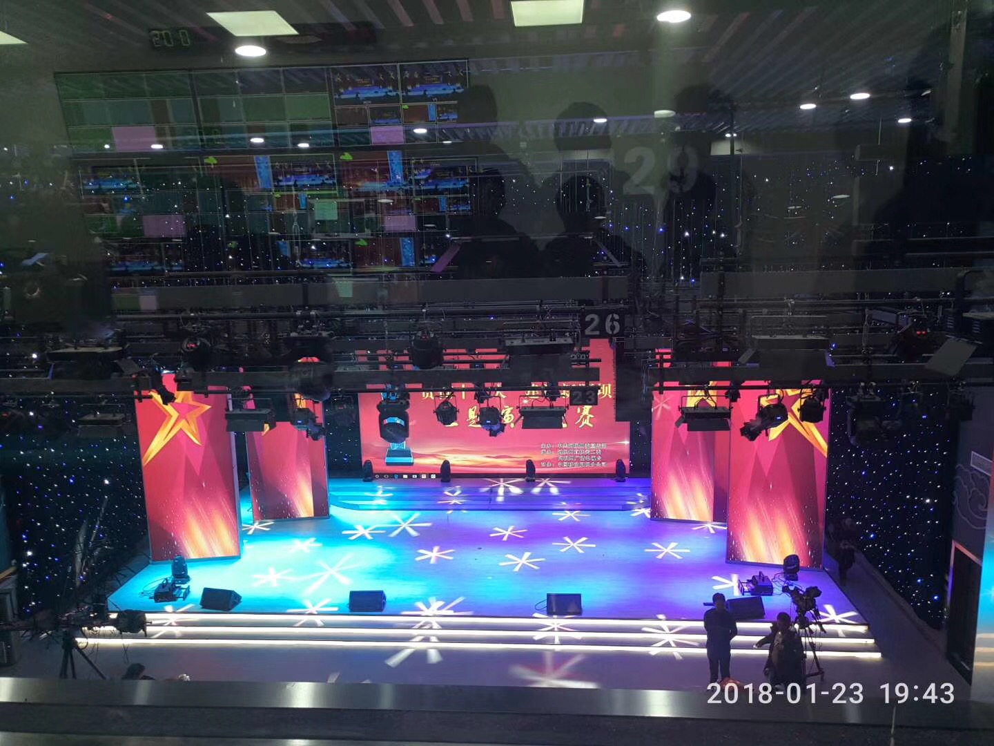 阿坝州演播厅舞台机械